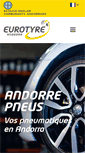 Mobile Screenshot of andorrepneus.com